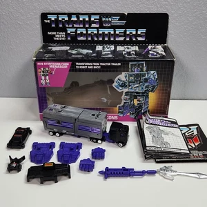 Motormaster G1 1986 TRANSFORMERS Vintage Original COMPLETE Box Instructions - Picture 1 of 15