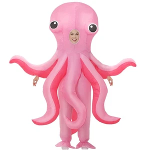 Aufblasbares Kostüm für Erwachsene Aufblasbar Oktopus Kostüm Halloween Blow Up Cos... - Bild 1 von 7