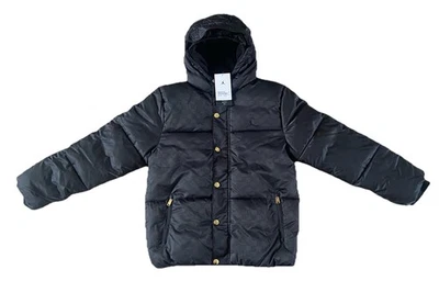Jordan Monogram Jacquard Kids Coat Jacket All Sizes ‘Jordan Gold’ 95D138-023 J23 - Image 1 of 4