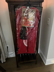 Costume Cappuccetto Rosso Adulto Donna Collezione Elite Vestito Contadino Halloween XL - Foto 1 di 6