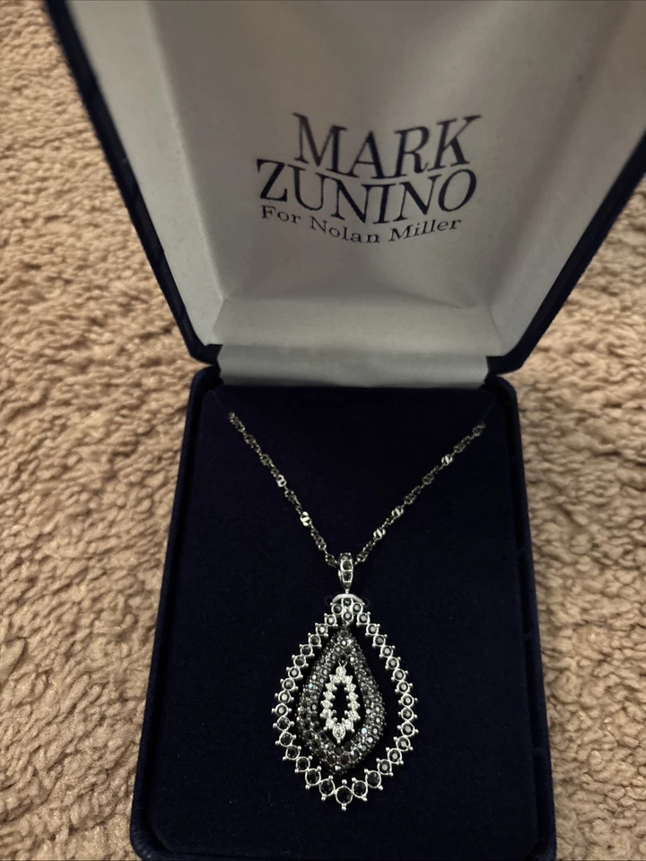 Collar Lágrima Mark Zunino Para Nolan Miller Nuevo Hermoso Ajustable Foto 1 de 4