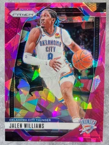 Jalen Williams Pink Ice Prizm 2024-25 Panini Prizm #65 OKC Thunder NM - Picture 1 of 2