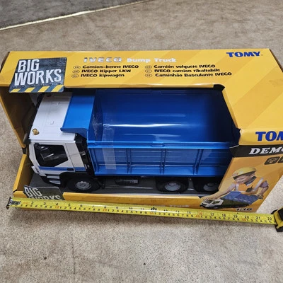 1/16 Iveco Dump Truck  by Tomy BIG WORKS 43055  - Image 1 of 4