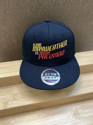 Official Pacquiao Mayweather Boxing Hat 2015 Las Vegas Boxing Memorabilia NEW - Image 1 of 4