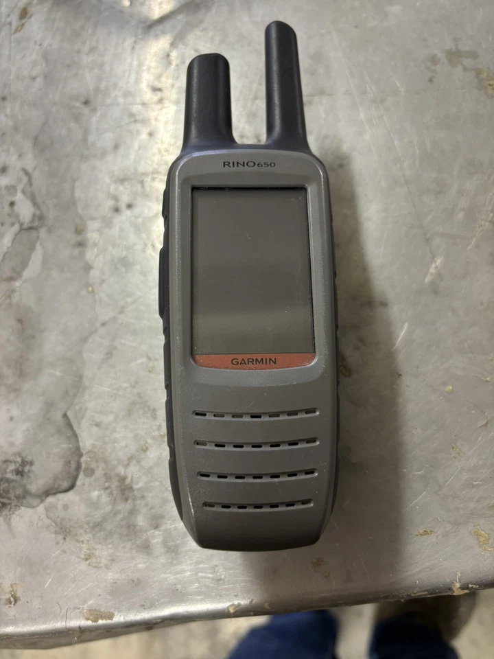 Garmin Rino 650 Handheld GPS 2-Way Radio  With Battery Pack - Image 1 of 1