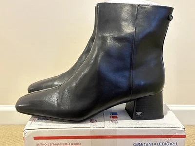 New Sam Edelman Paige Women's Ankle Boots, Black Leather, Size 13 M ($160) - Image 1 of 4