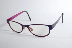 JK London Eyeglasses 8244 OVAL Womens Purple M10 Full Rim Metal Glasses Frames - Picture 1 of 4