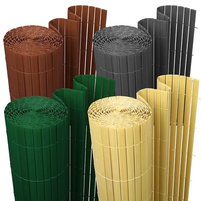 PVC Sichtschutzmatte Sichtschutzzaun Sichtschutz Zaun Balkon Windschutz Garten - Bild 1 von 4