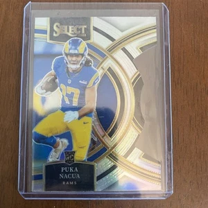 Panini Select 2023 - Premier Level Puka Nacua #199 Silver Prizm troquelado (RC) - Imagen 1 de 3