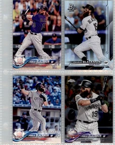 TOPPS BOWMAN (4) CARD SET CHARLIE BLACKMON BX2=947 - Picture 1 of 2