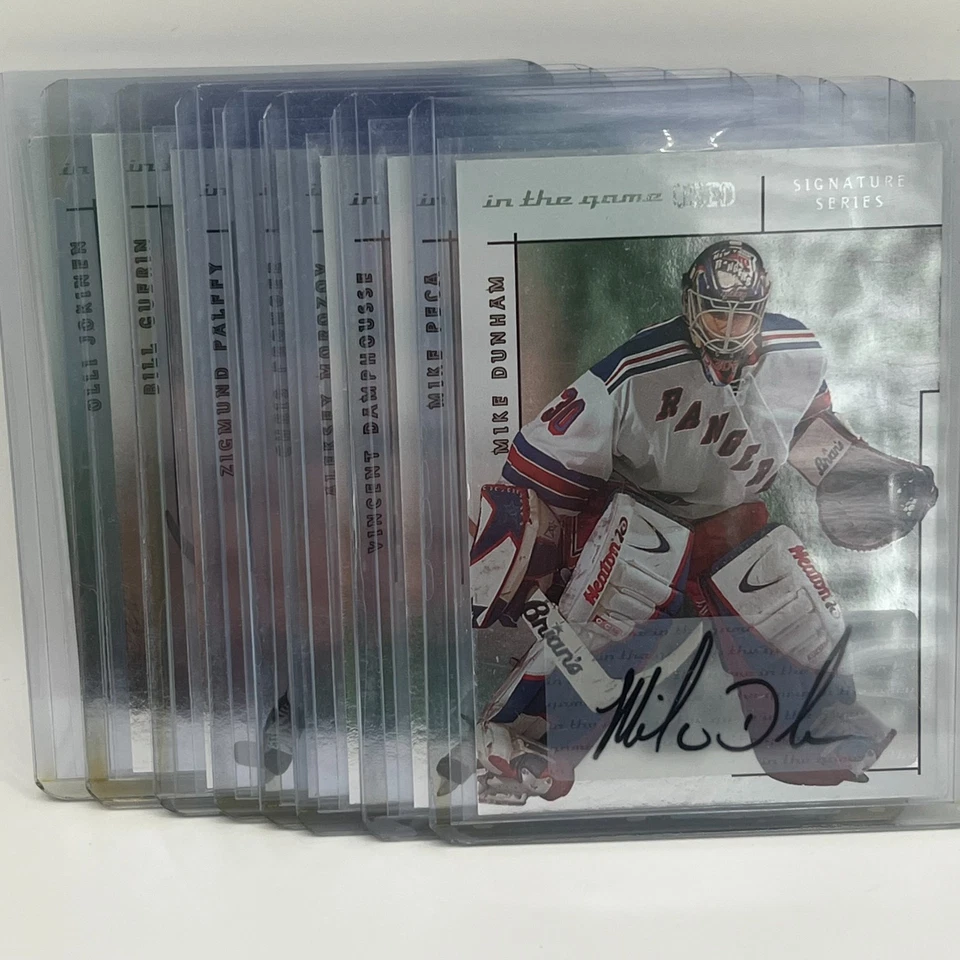 2003-04 In the Game Used Signature Series Autographs Pick One! Complete your Set - Image 1 of 1