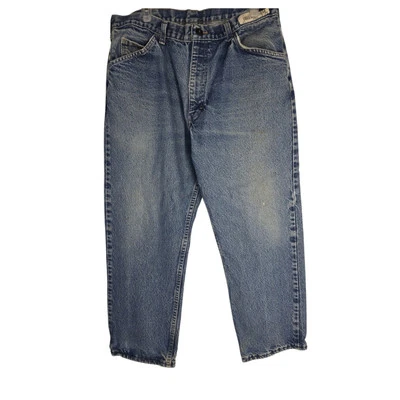 Bulwark FR Flame Resistant Heavy Denim Men's Sz 34 Jeans PEJ40W 20.7 ARC - Image 1 of 4