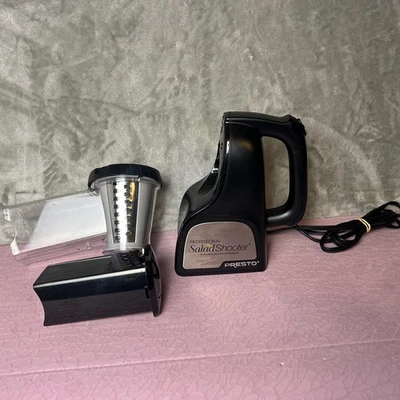 Cortadora/trituradora eléctrica Presto Professional negra apta para lavavajillas Foto 1 de 4