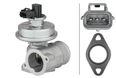 Válvula EGR AGR electroneumático 6NU 010 171-041 HELLA para FORD TRANSIT Autobús - Imagen 1 de 4