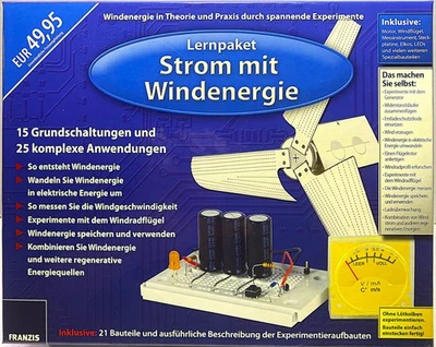 Franzis Lernpaket Strom mit Windenergie, OVP - Bild 1 von 4
