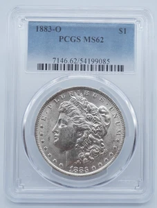 1883-O Morgan Silver Dollar PCGS MS62 - U2072 - Picture 1 of 4