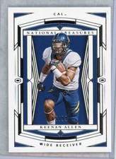 2020 KEENAN ALLEN National Treasures Collegiate  #/99 Los Angeles Chargers