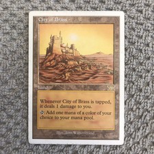 City of Brass - 6th edition - MTG - Magic: The Gathering