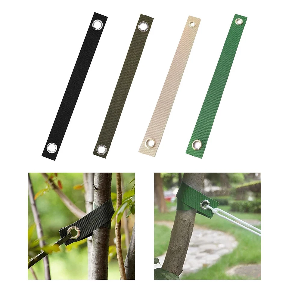 Heavy Duty Hanging Straps with Grommets Nylon Tree Straps Tree Straightening - Image 1 of 1