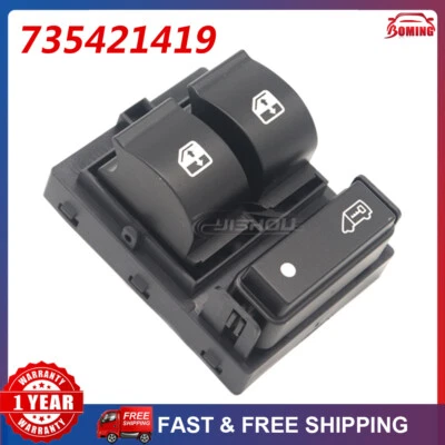 New Power Master Window Switch Control 735421419 Fit For FIAT DUCATO 2006-2014 - Imagem 1 de 4