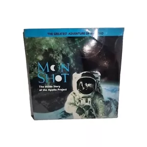 "MOON SHOT" THE INSIDE STORY OF THE APOLLO PROJECT 2 LASERDISC SET 1994 - Picture 1 of 3