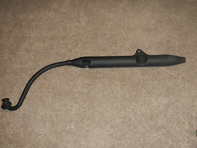 New Black Exhaust Pipe Muffler 1969-1979 Honda CT90 Trail 90 ct K1 K2 K3 K4 K5 - Image 1 of 4