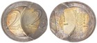 Niederlande 2€ 2000 Fehlprägung 22 Euro vz    97081