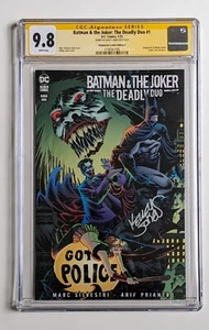 Batman and Joker: The Deadly Duo 1 Kelley Jones Variant CGC 9.8 Signed - Picture 1 of 1