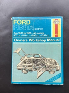 Haynes Ford Fiesta Aug 1983-1985 Petrol All Models Owners Workshop Manual Guide - Picture 1 of 5
