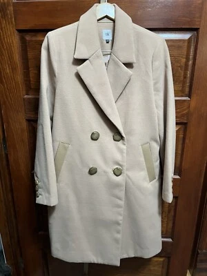 Cabi Heritage пальто # 4113 новый без ЯРЛЫКОВ. Camel желтовато-коричневый коричневый, размер средний. Клетчатая подкладка - Изображение 1 из 4