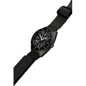 BENRUS x BEAMS PLUS Black TYPE II Military Watch 42mm Limited Edition New - Picture 1 of 6