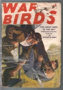 War Birds 6/1929-Dell-Riesenberg cover-Steuart M. Emery-WWI pulp-G - Picture 1 of 2