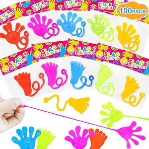 Sticky Hands Bulk Party Favors Supplies Toys Gifts for Kids 100 PCSValentines... - Picture 1 of 7