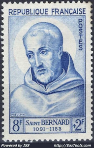 FRANCE SAINT BERNARD N° 945 NEUF * AVEC CHARNIERE - Picture 1 of 2