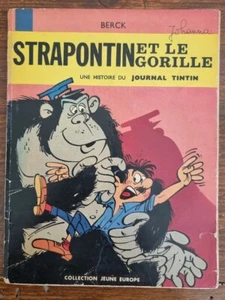 Strapontin et le gorille par Berck ( Collection Jeune Europe) E.O. 1964 dargaud - Imagen 1 de 7