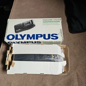 Olympus Pearlcorder S926 Dictaphone Microcassette Recorder(OPENED BUT NOT USED) - Picture 1 of 7