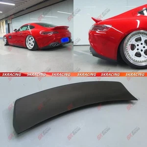 For Mercedes-Benz AMG GT 2017-2021 Unpainted FRP Rear Trunk Lip Spoiler Wing Kit - Picture 1 of 7