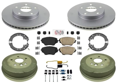 Tambores de freio revestidos e pastilhas de freio para Toyota Rav4 Rav-4 2001-2002 - Imagem 1 de 4