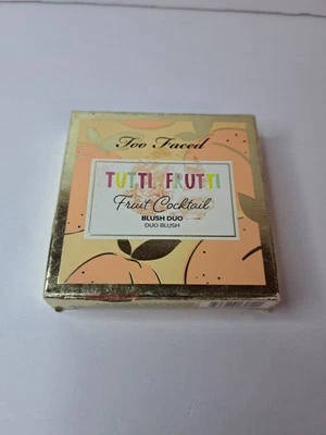 Too Faced Tutti Frutti Fruit Cocktail Blush Duo APRICOT IN THE ACT *NIB* - Image 1 of 4