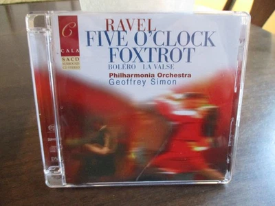 Ravel: Five O'clock Foxtrot Sacd Philharmonia Orchestra - CALA SACD NM $11.95 - Image 1 of 2