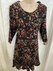 ModCloth Poised For Potential Strick Holly Berry Urlaub Kleid XL - 3/4 Ärmel - Bild 1 von 18