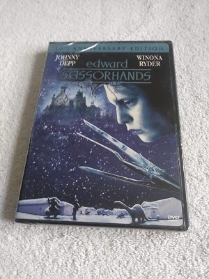 Edward Scissorhands Rare 10th Anniversary Edition (DVD) Johnny Depp Winona Ryder - Image 1 of 2