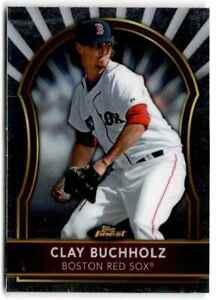2011 Topps Finest Clay Buchholz ` Boston Red Sox #23