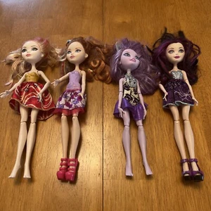 Ever After Monster High Puppen Set - Kitty Cheshire Poppy Holly Apple White Dolls - Bild 1 von 12