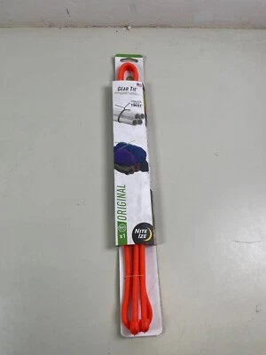 Nite Ize Gear Tie Reusable Rubber Twist Tie 64" Orange Pack of 1 - Image 1 of 4