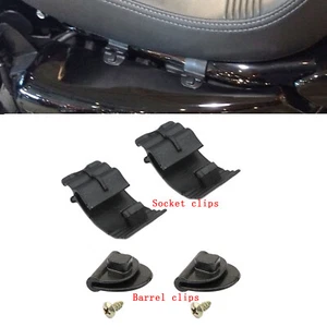 For Harley Sportster XL883 XL1200 48 72 Side Battery Cover Clip 2004-2013 2012 - Bild 1 von 1
