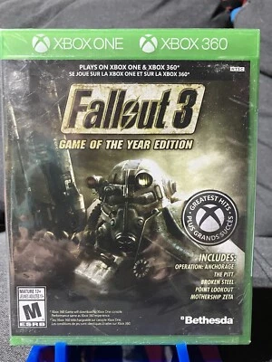BRAND NEW Fallout 3 Game of the Year Edition Xbox One Xbox 360 Microsoft GOTY - Bild 1 von 2