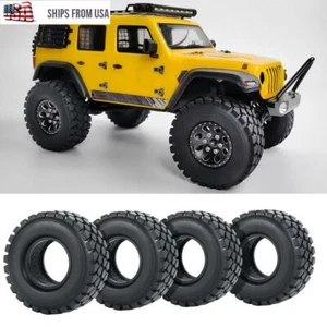 For 1:24 RC Crarwler Axial SCX24 90081 AXI00001/2/4 1.0" Rubber Tires 50/54mm - Picture 1 of 15