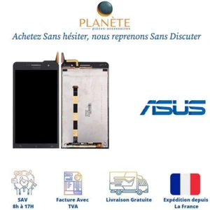 ECRAN LCD ET VITRE TACTILE NOIR POUR ASUS ZENFONE 6 A600CG - Photo 1 sur 1