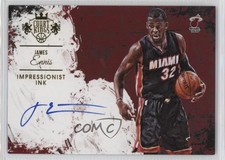 2015-16 Panini Court Kings Impressionist Ink /199 James Ennis #II-JE Auto